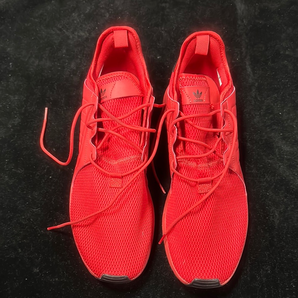 Adidas Red Athletic Shoes Sleek Design size 13